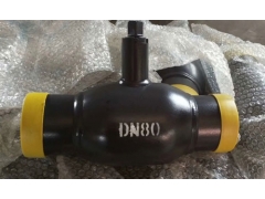 DN80手柄式全焊接球阀
