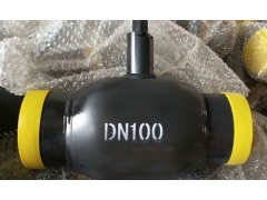 DN100手柄式全焊接球阀